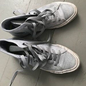 SALE Gray Converse high tops